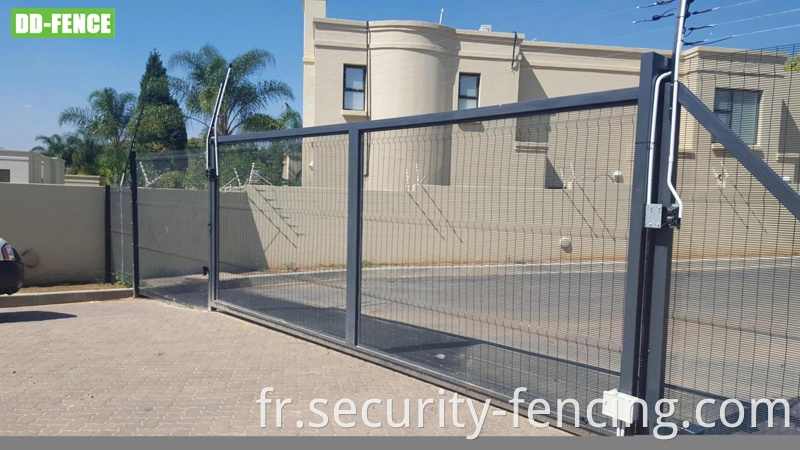 Fence anti-montée haute sécurité 358 clôture avec vol anti-vol pour la centrale ferroviaire aux limites de l'aéroport résidentiel commercial industriel